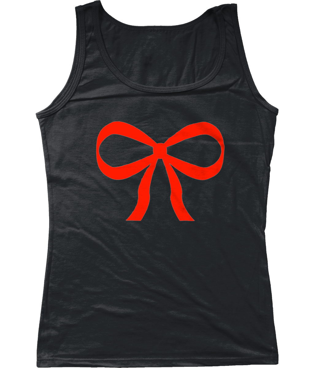 Vintage Red Bow Tanktop