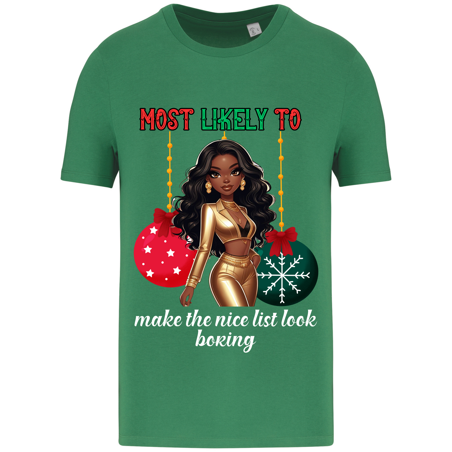 Make The List Look Boring X-Mas T-Shirt